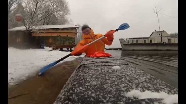 Каякинг в Подмосковье. Клязьминское водохранилище. смотреть онлайн