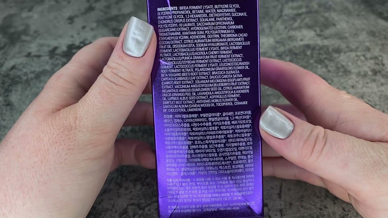 MISSHA Time Revolution Night Repair Ampoule 5X смотреть онлайн