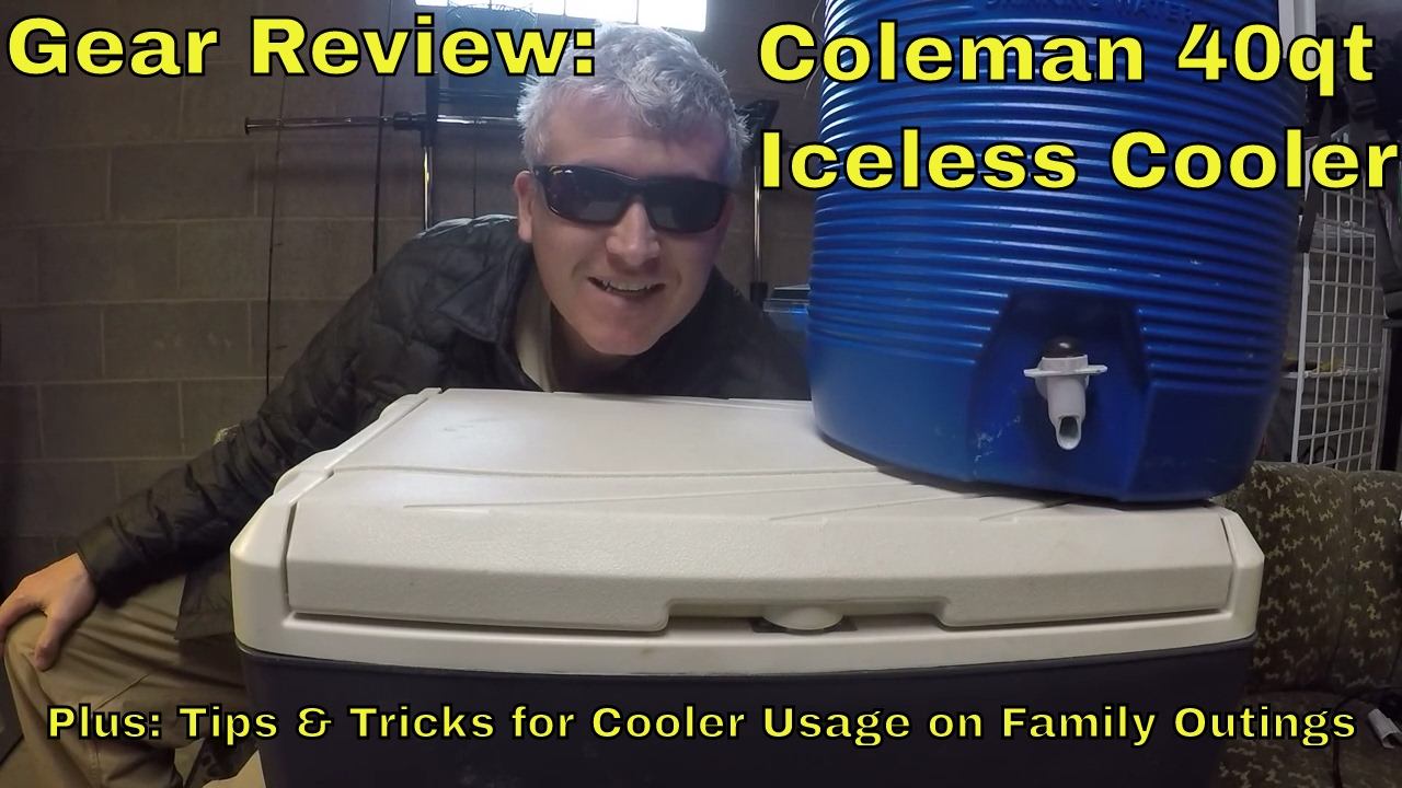 Coleman 40qt Powerchill Iceless Cooler Review--And General Cooler Tips For Camping & Road Trips