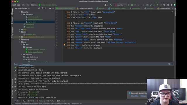 51 - Console logs Breakpoints and Test Reports part 1 смотреть онлайн