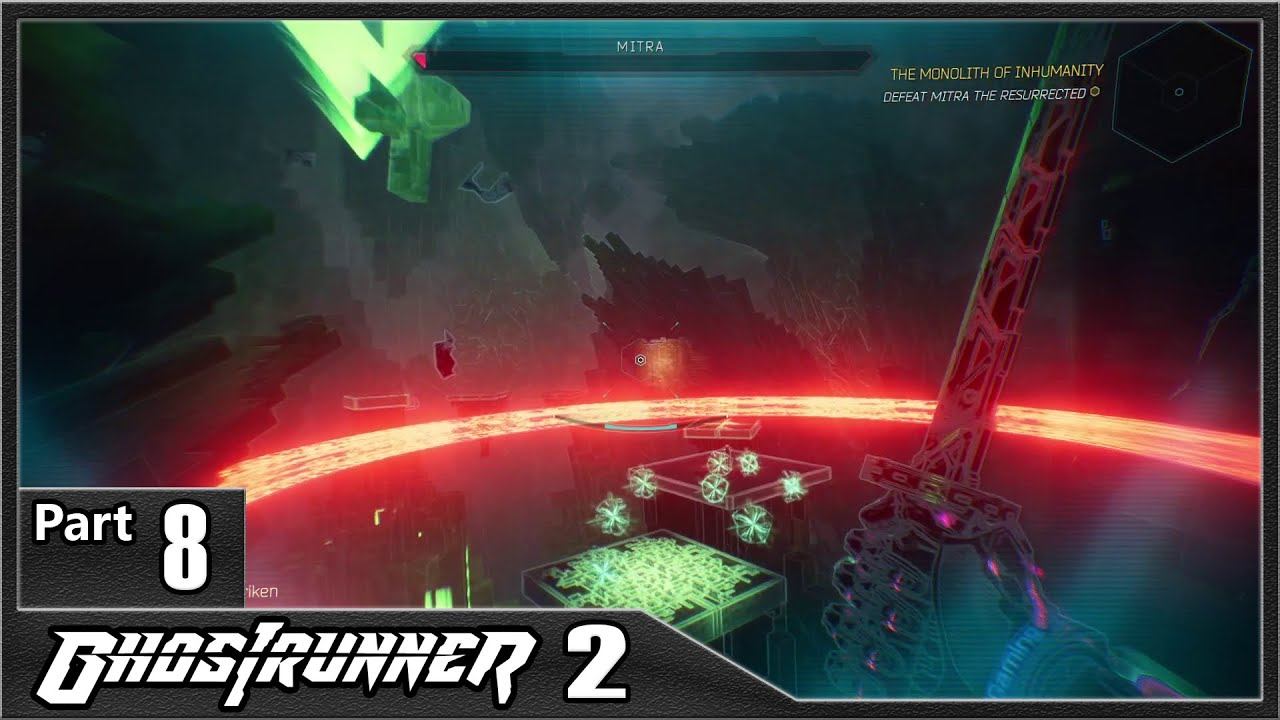 Ghostrunner 2, Part 8 / The Monolith of Inhumanity, Last Boss, Ending смотреть онлайн