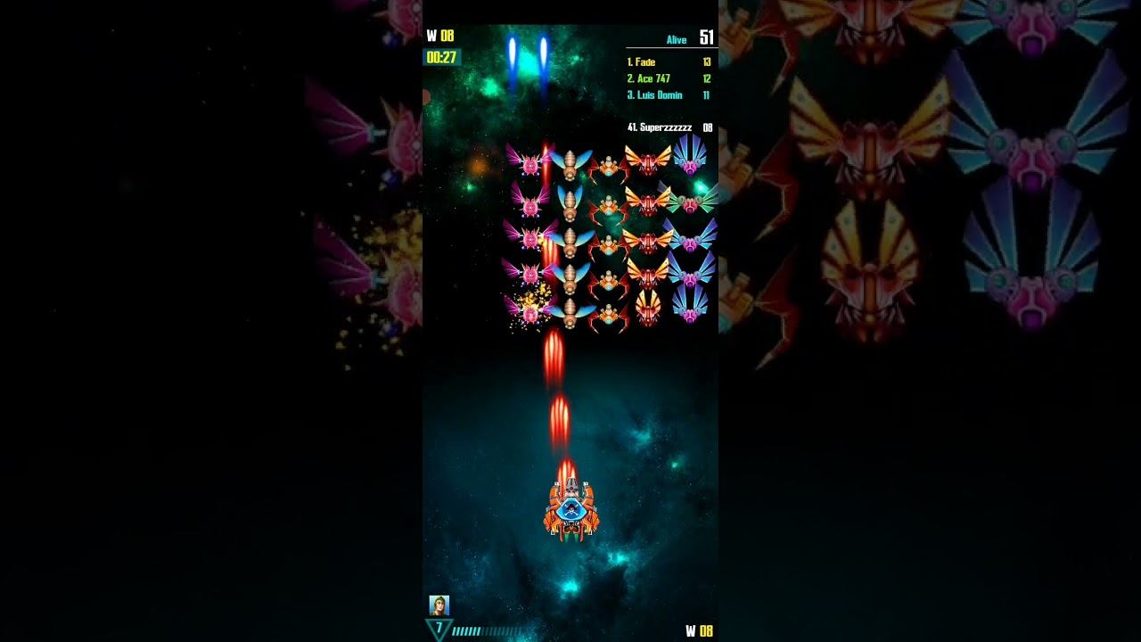 GALAXY ATTACK ALIEN SHOOTER - PVP SURVIVAL 1 VS 100 (23 Dec 2021) смотреть онлайн