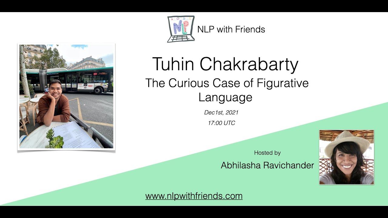 NLP with Friends, Featured Friend: Tuhin Chakrabarty смотреть онлайн