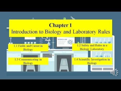 Chapter 1 Introduction to Biology and Laboratory Rules смотреть онлайн