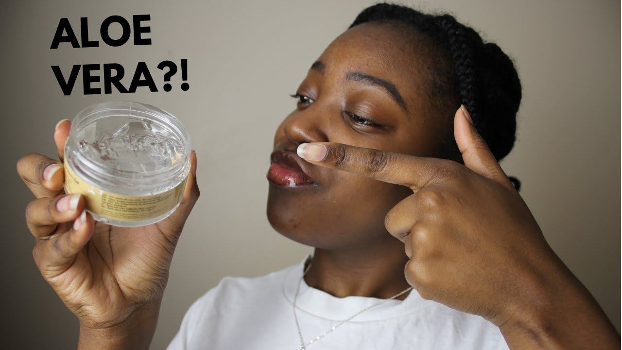 ALOE VERA AS HAIR GEL?! CAN IT LAY THE EDGES? смотреть онлайн