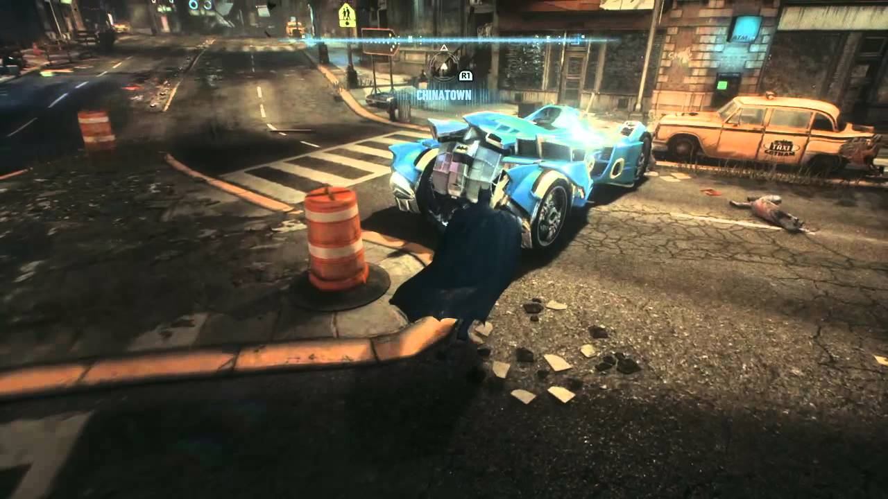 Batman arkham knight 1970s batmobile gameplay смотреть онлайн