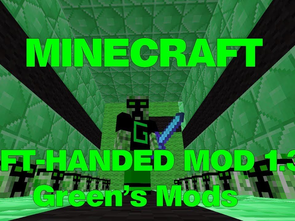 Left-Handed Mod 1.3 | Minecraft 1.6.2 | Official Dev Video смотреть онлайн
