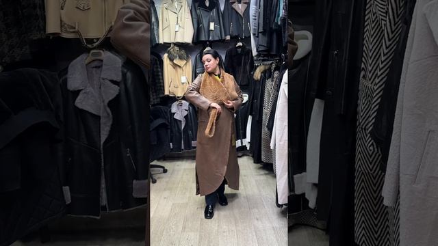 Роскошная длинная дубленка смотреть онлайн