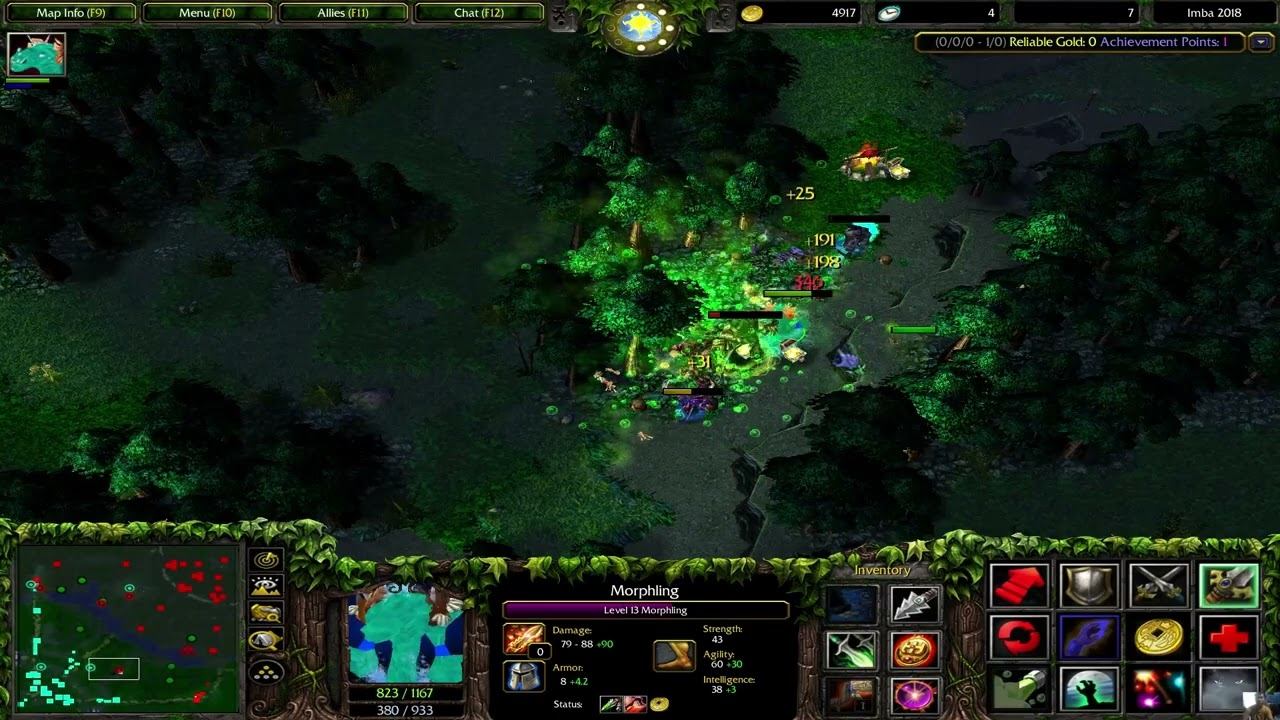 warcap3 dota imba legends 2018 Upd.4 EN, morphling fam tiền team bạn đỡ không kịp kkk смотреть онлайн
