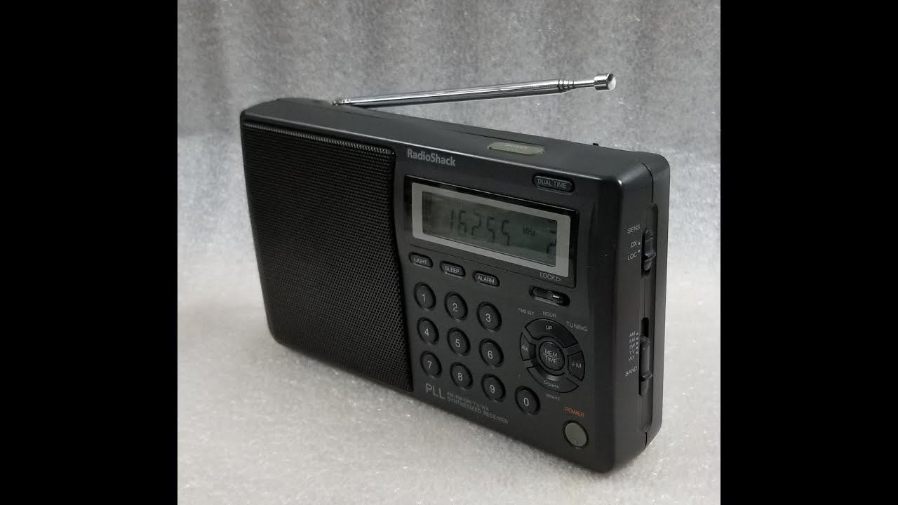 Radioshack PLL 12 808 AM/FM Shortwave TV Weather WX Portable Radio смотреть онлайн