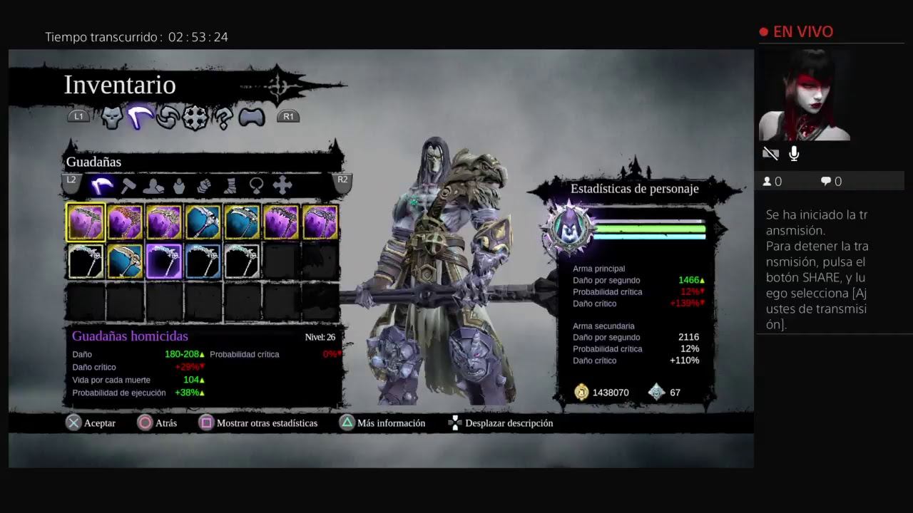 DARKSIDERS: el coliseo de batalla + exp + Armas y armaduras = OP смотреть онлайн