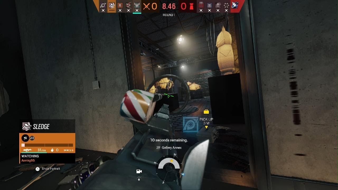 Azami jumpscare | Rainbow 6 siege смотреть онлайн