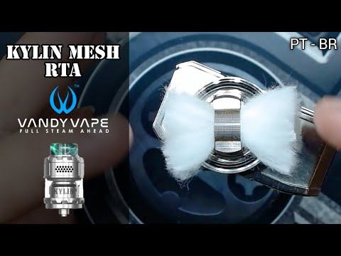 Review Kylin Mesh RTA / Vandy Vape / Top Airflow / português - BR смотреть онлайн