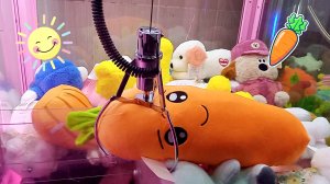 Выиграли сразу ДВЕ игрушки за одну попытку в автомате Хватайка.