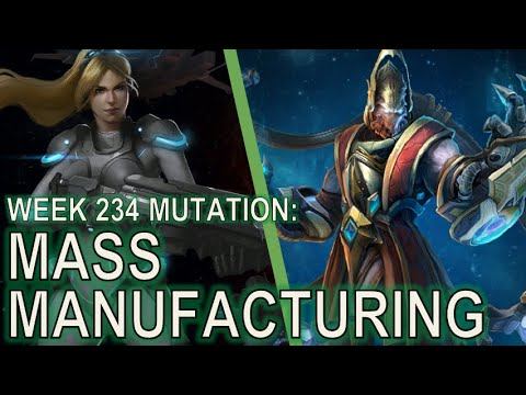 Starcraft II: Co-Op Mutation #234 - Mass Manufacturing смотреть онлайн