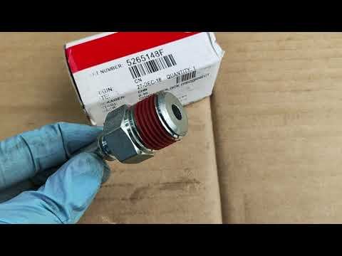 Фитинг быстросъемный Cummins 3 8 Камминс Isf Валдай Foton 5265148 смотреть онлайн