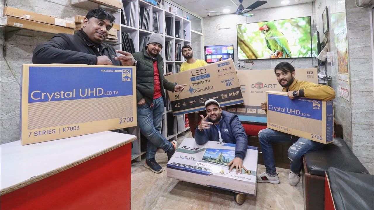 CHEAPEST LED TV MARKET IN DELHI Wholesale/Retail SMART TV | SMART LED TV смотреть онлайн