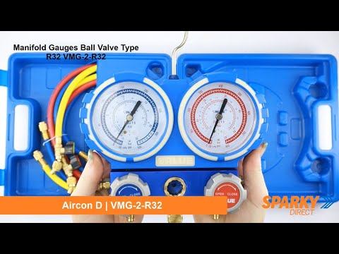 Manifold Gauges Ball Valve Type R32 | VMG-2-R32