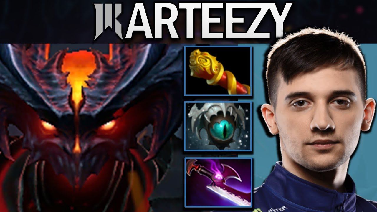 Shadow Fiend Dota 2 Arteezy with MKB - Skadi смотреть онлайн