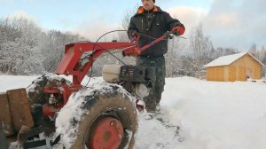Все, зима однако! Теперь уже зимние деревенские будни (часть 1)