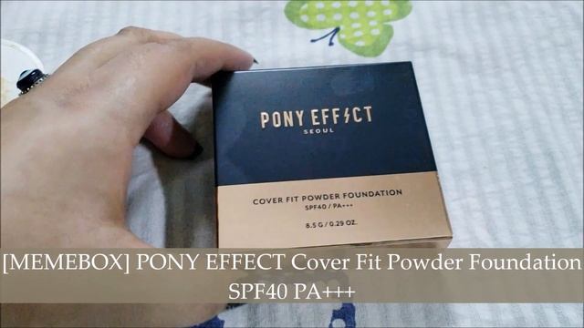 Pony Effect Everlasting Cushion & Cover Fit Powder Foundation Review - KBEAUTY смотреть онлайн