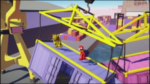 Gang Beasts Local 2 player PS5 Gameplay