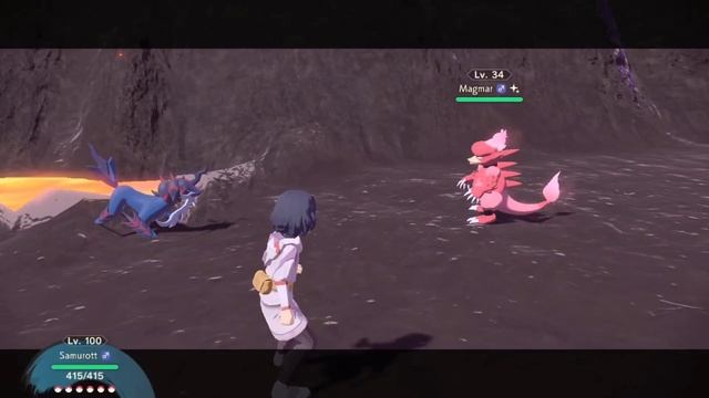 Shiny Magmar Found in Cobalt Coastlands! Shiny Living Dex Series in Pokemon Legends Arceus смотреть онлайн