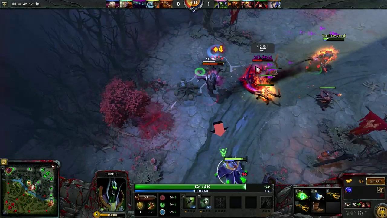 Dota 2 Quest To 7k Part 127 (Rubick) Ward Wars and Spectre with Strap-on смотреть онлайн