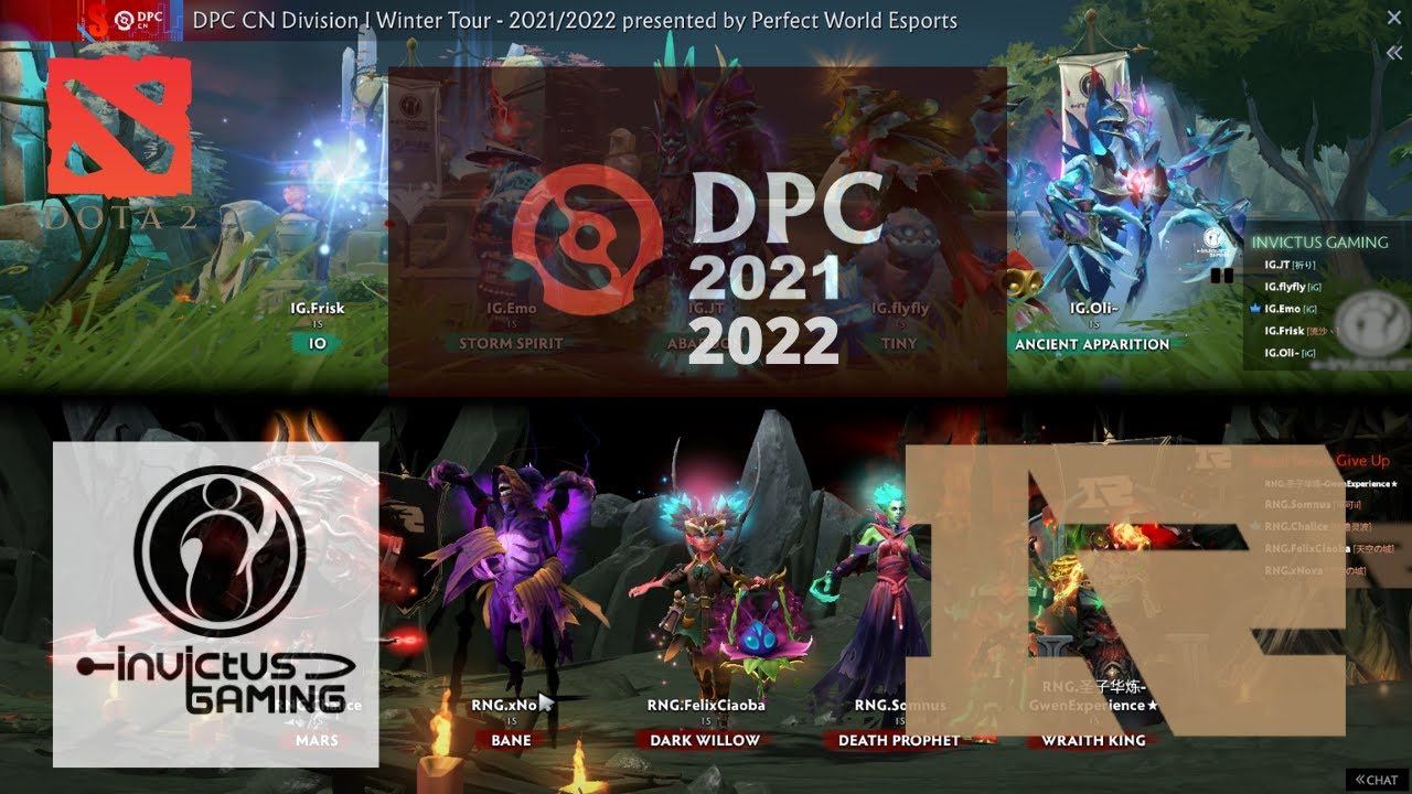 EPIC GAME 3-IG V RNG-HDC CN WINTER TOUR-Dota 2 Pros смотреть онлайн