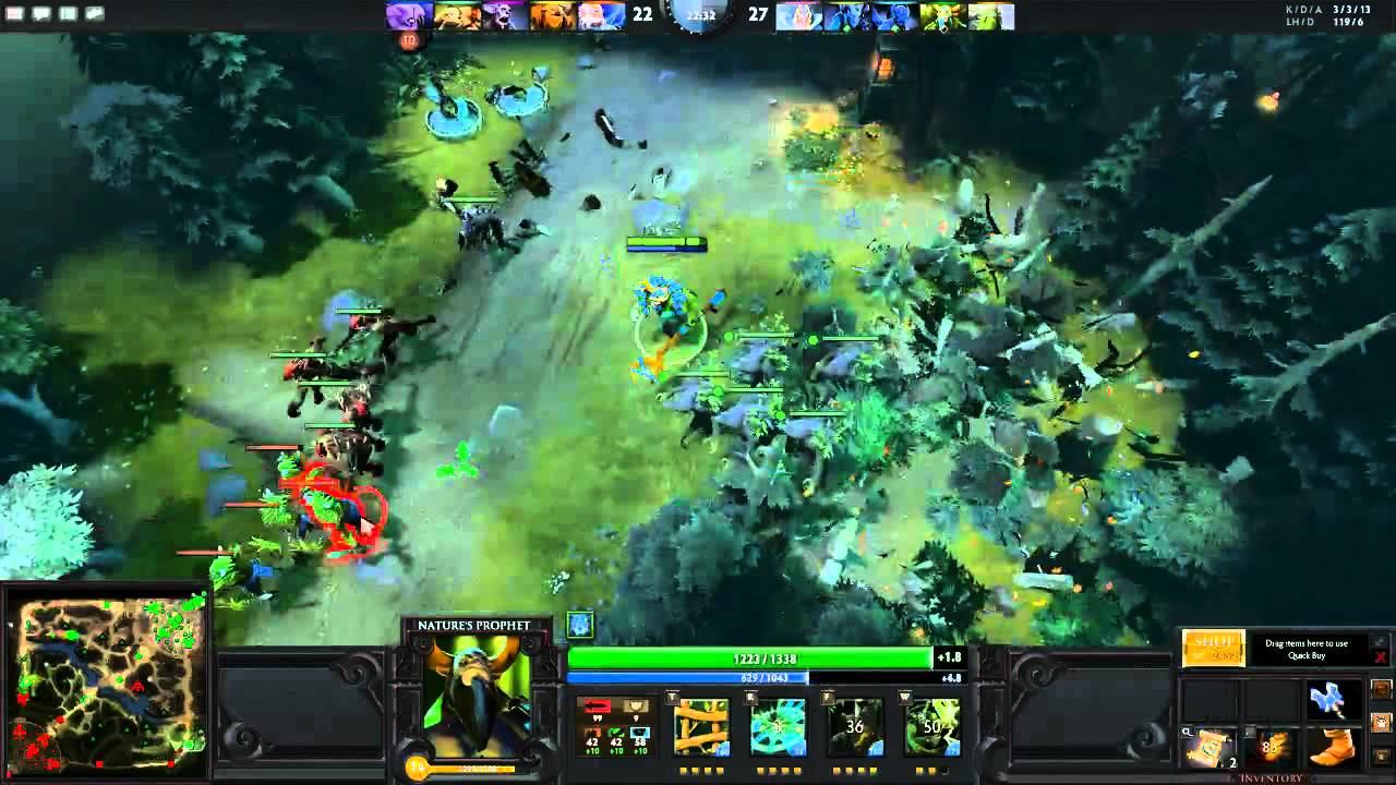 dota 2 Furion by Tetris смотреть онлайн