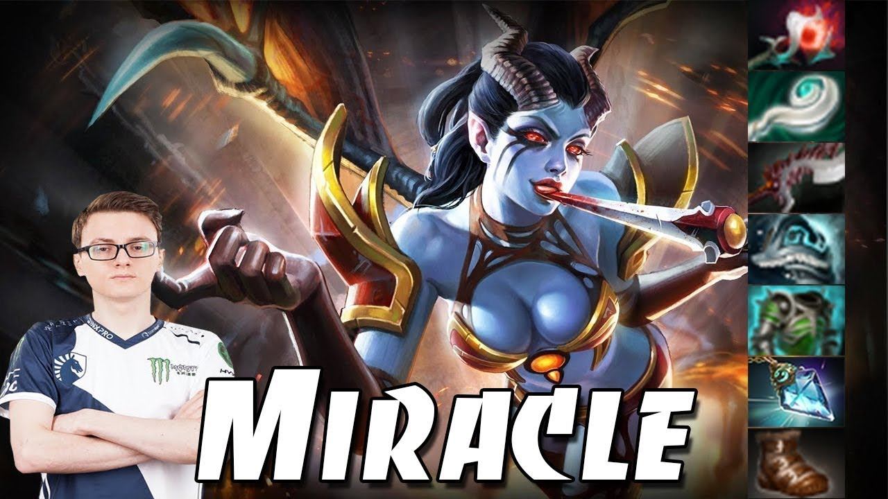 Miracle [Queen of Pain] Dota 2 Pro Gameplay [Watch & Learn] смотреть онлайн
