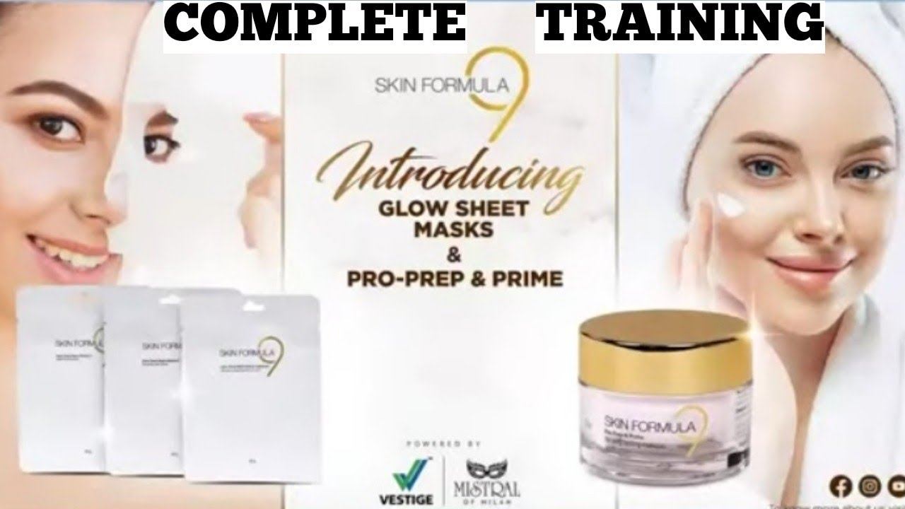 SKIN FORMULA 9 NEW LAUNCH PRODUCTS | SKIN FORMULA 9 VESTIGE | ANSHPREET KAUR & POONAM PALIWAL | смотреть онлайн