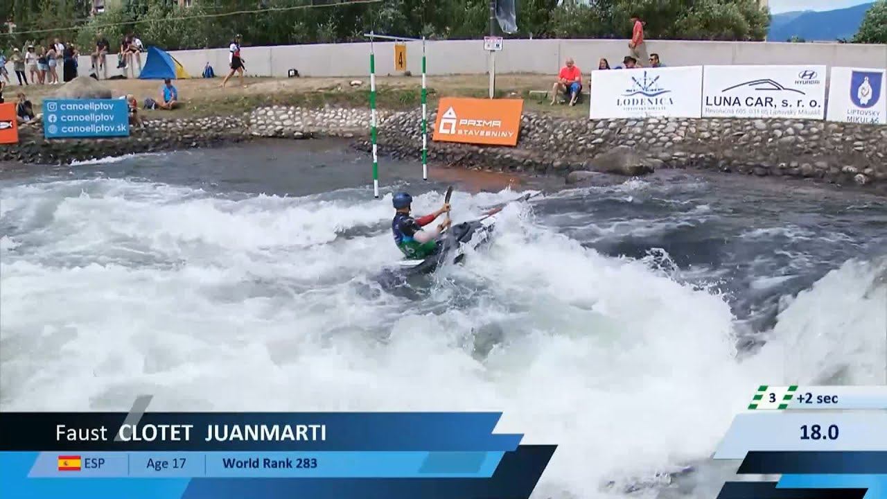 Faust Clotet Juanmarti, Spain / U23 Semi-Final 2024 ICF Canoe-Kayak Slalom Junior & U23 World Cham смотреть онлайн