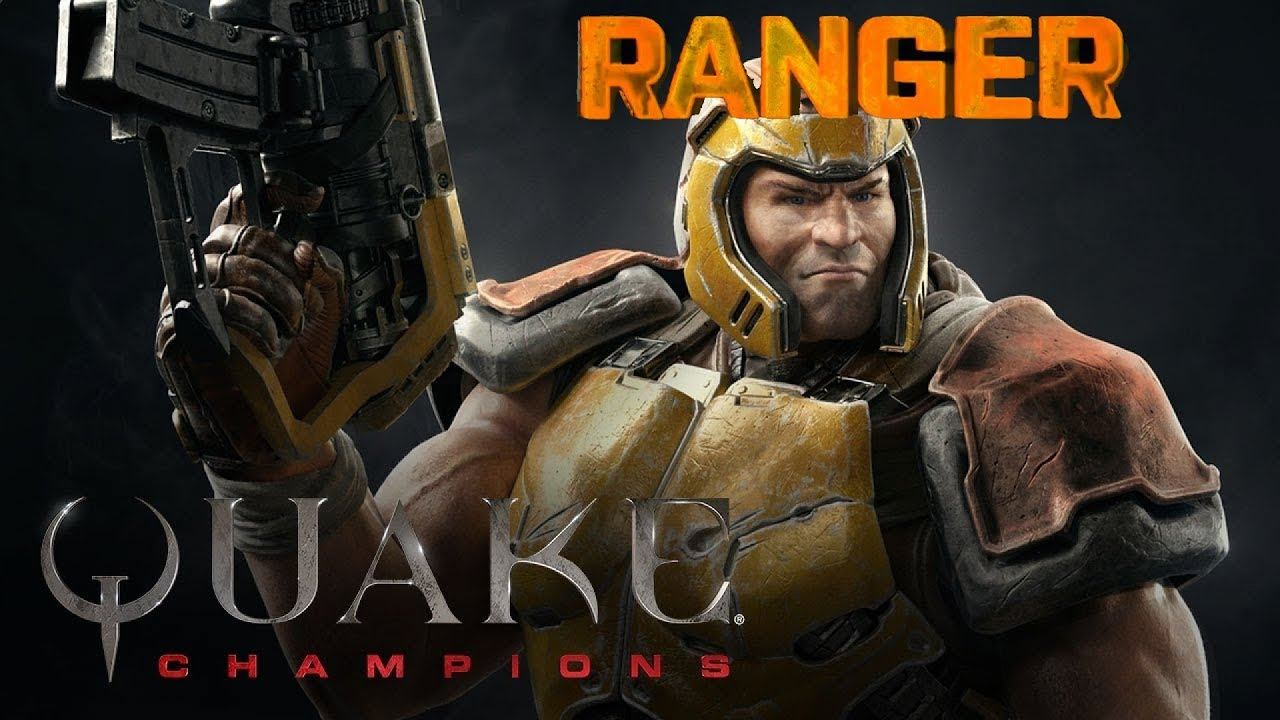 ЗБТ Quake Champions #1. Ranger. Ultra settings. PC. смотреть онлайн