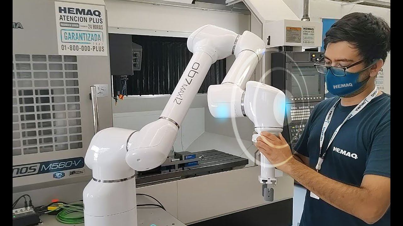 COBOT de 7 Ejes y su enfoque sin programación смотреть онлайн