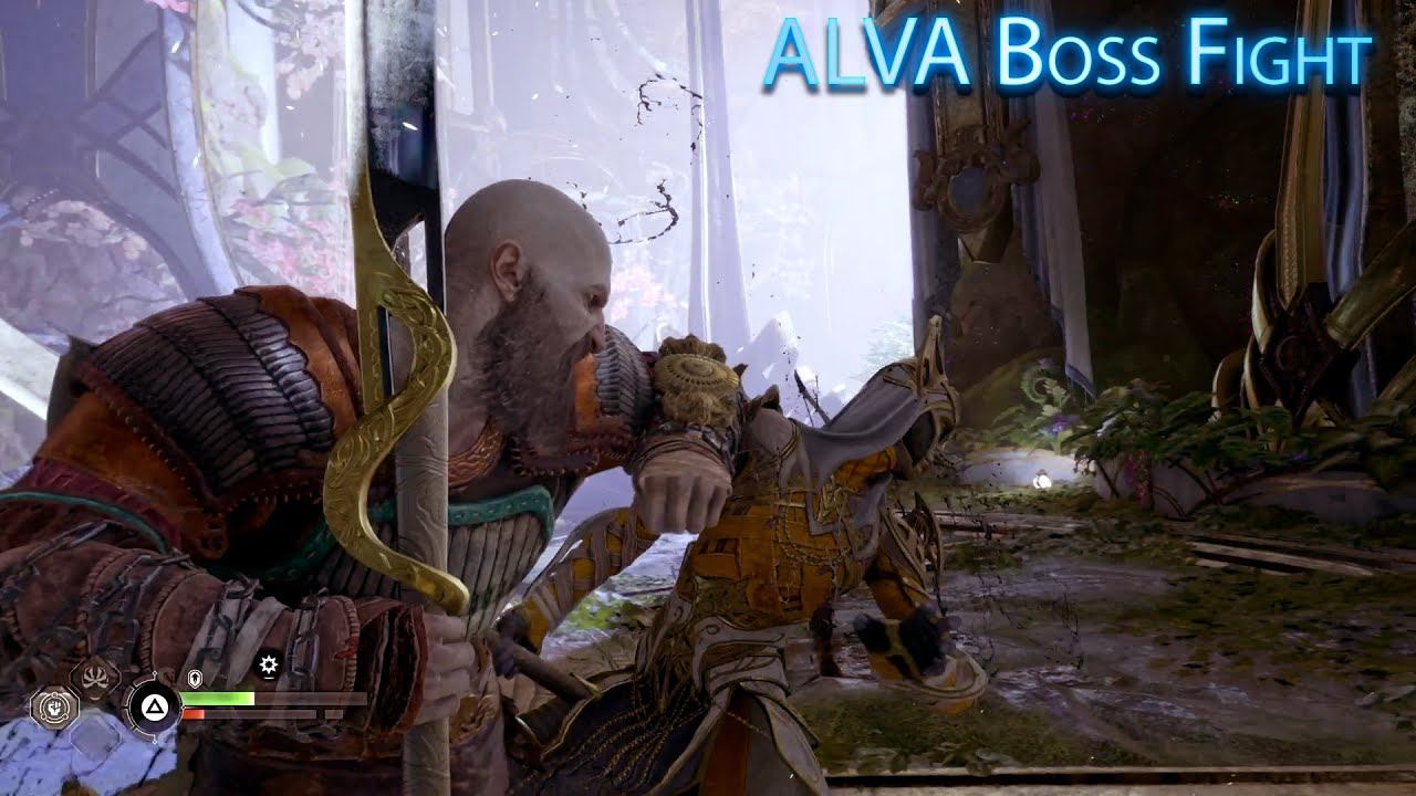 ALVA Boss Fight - God of War Ragnarok 4K Ultra HD смотреть онлайн