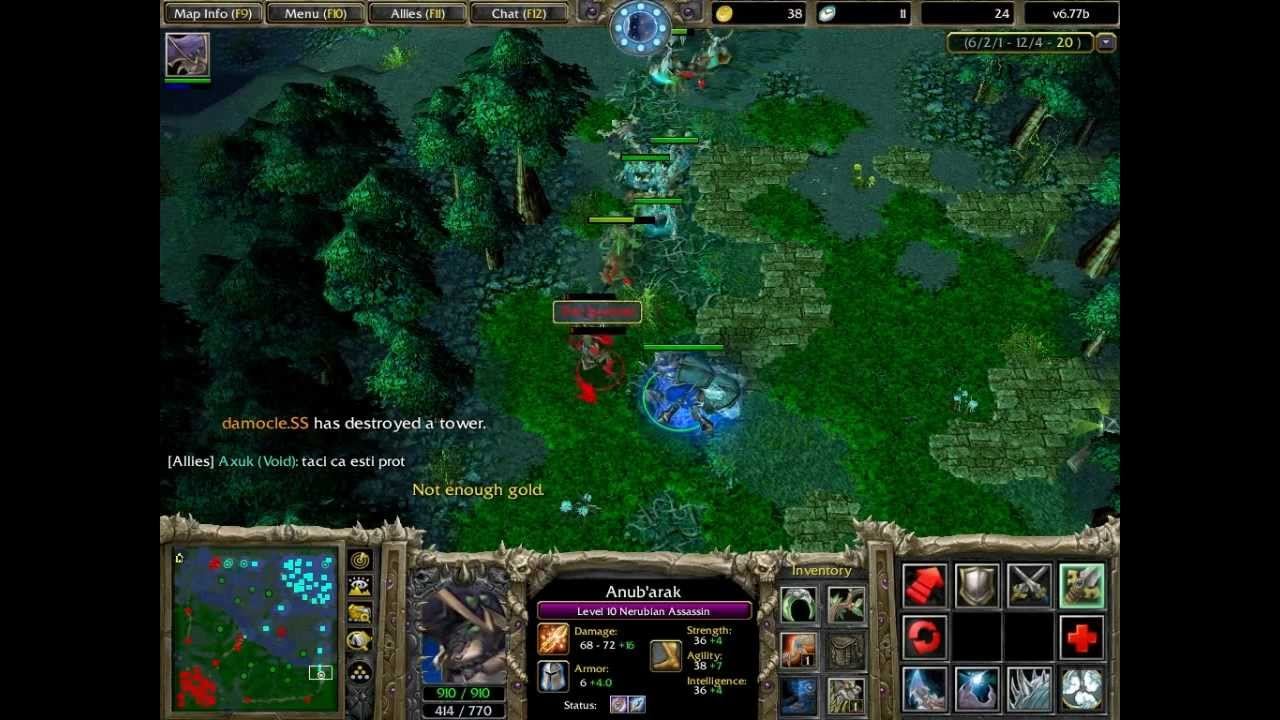 DOTA : Nerubian Assasin Guide+Gameplay+Itembuild Дота : Гайд по Нерубу Part 1/2 смотреть онлайн