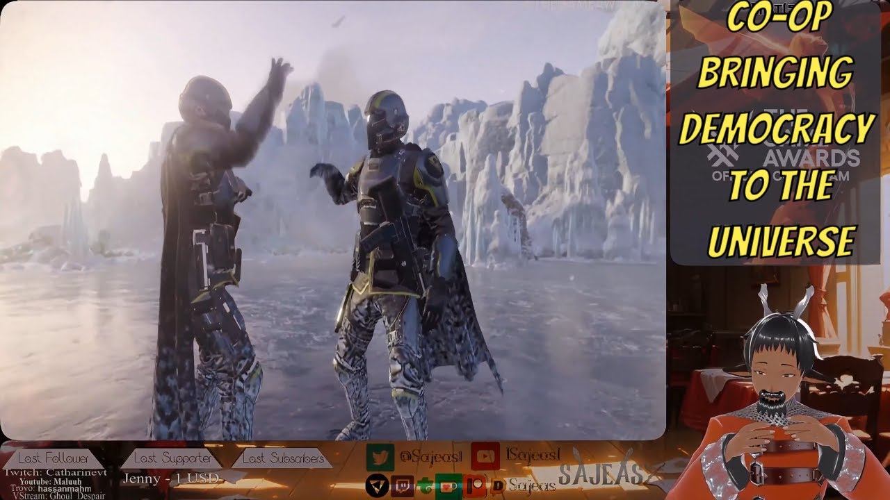 Vtuber live reaction to Helldivers II | The Game Awards 2023 смотреть онлайн