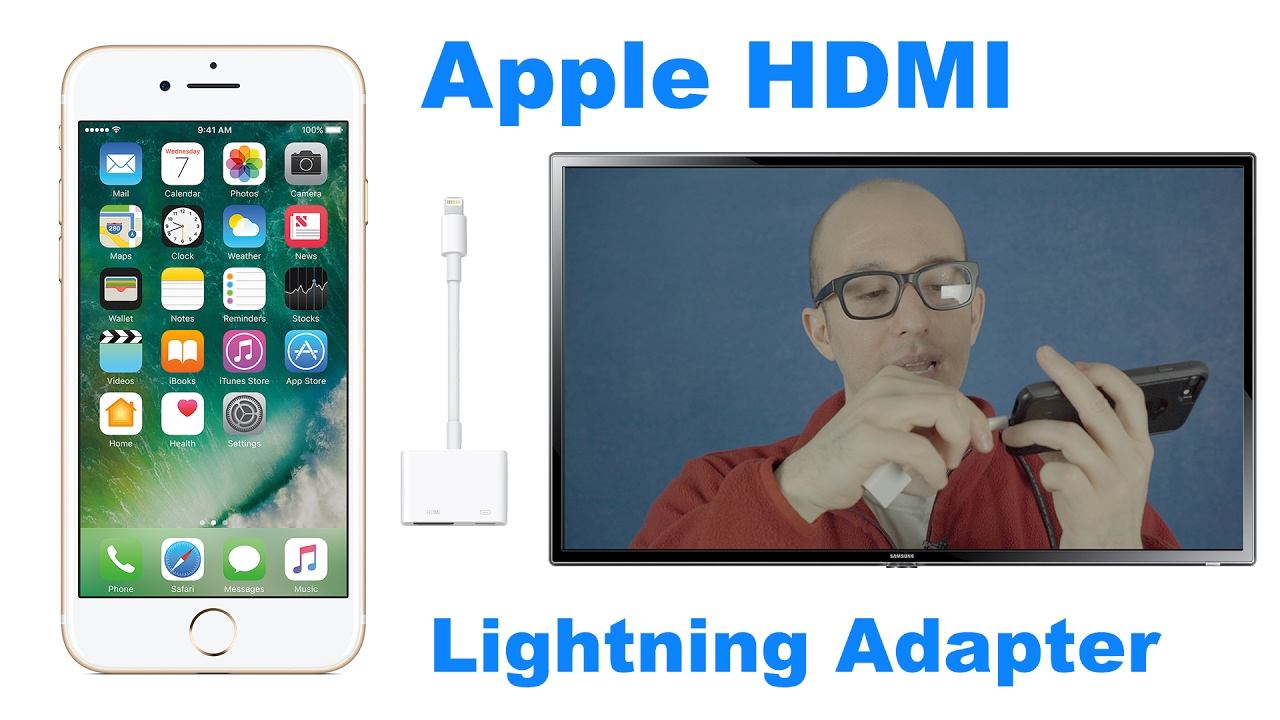 Apple HDMI Lightning Adapter смотреть онлайн