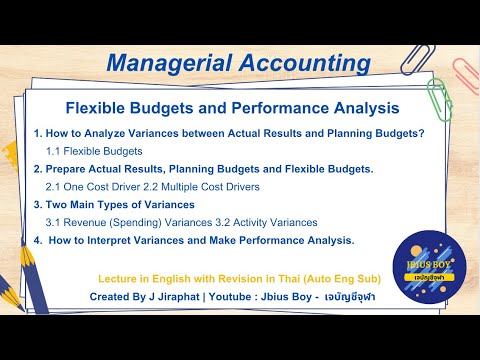 Managerial Accounting | Flexible Budgets and Performance Analysis смотреть онлайн