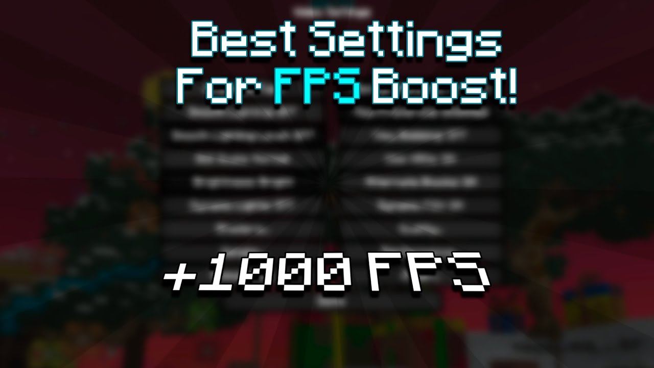 Best Minecraft Settings for FPS Boost смотреть онлайн