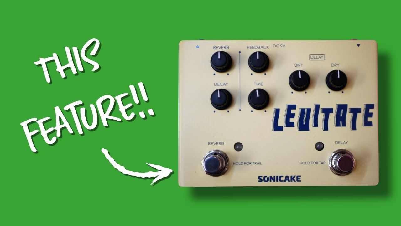 This pedal can do THAT?! Sonicake Levitate Digital Delay Reverb смотреть онлайн