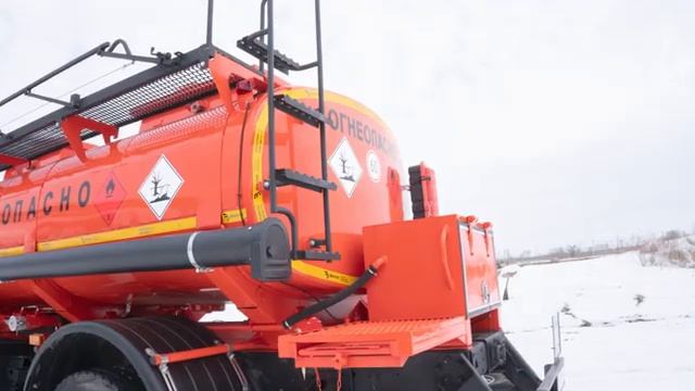 Видео-обзор топливозаправщика АТЗ-8 КАМАЗ-43253 производства НПО 