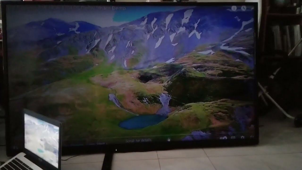 Sharp Aquos TV : HDMI to Laptop Test смотреть онлайн
