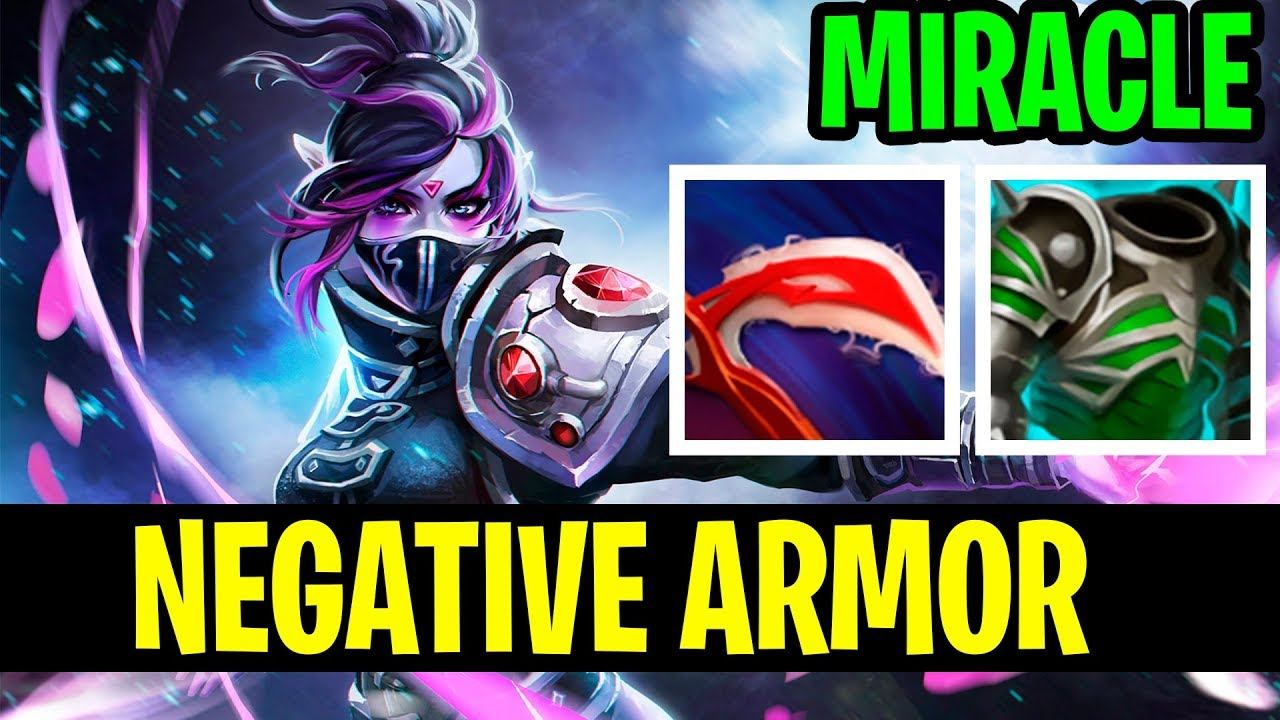 Negative Armor Build - Miracle- Templar Assassin - Dota 2 смотреть онлайн