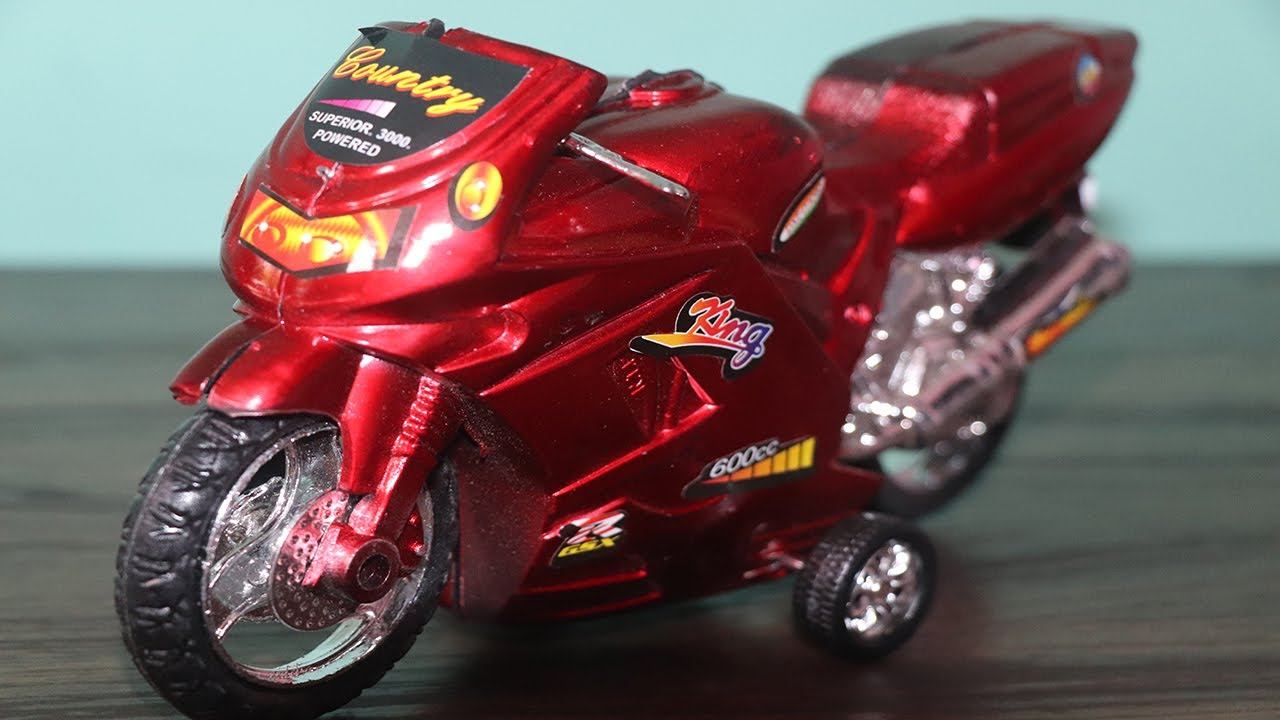 Top Super Sports Bike Toy Red Color | Toy Mate TV смотреть онлайн