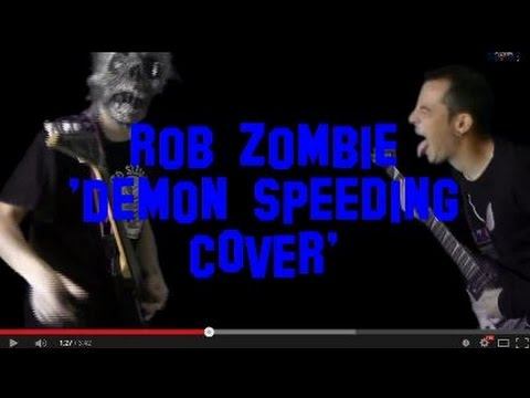 Rob Zombie - Demon Speeding ''guitar cover'' смотреть онлайн