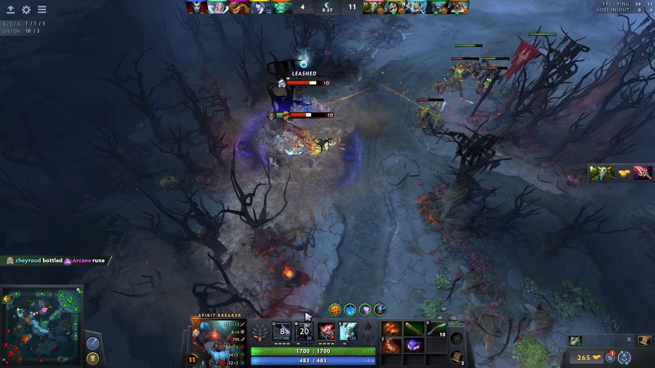 dota 2 spirit breaker newbie gameplay смотреть онлайн