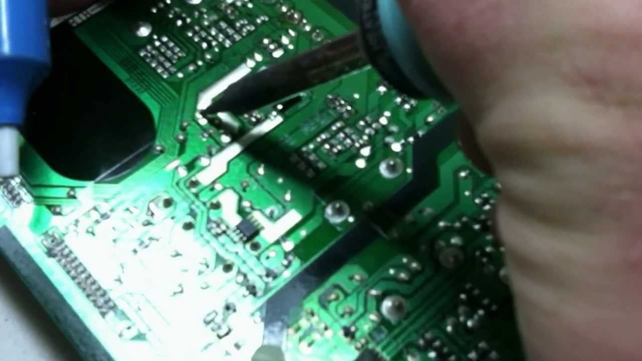 Samsung LCD TV Power Supply Repair, Capacitor Replace, LN46A630