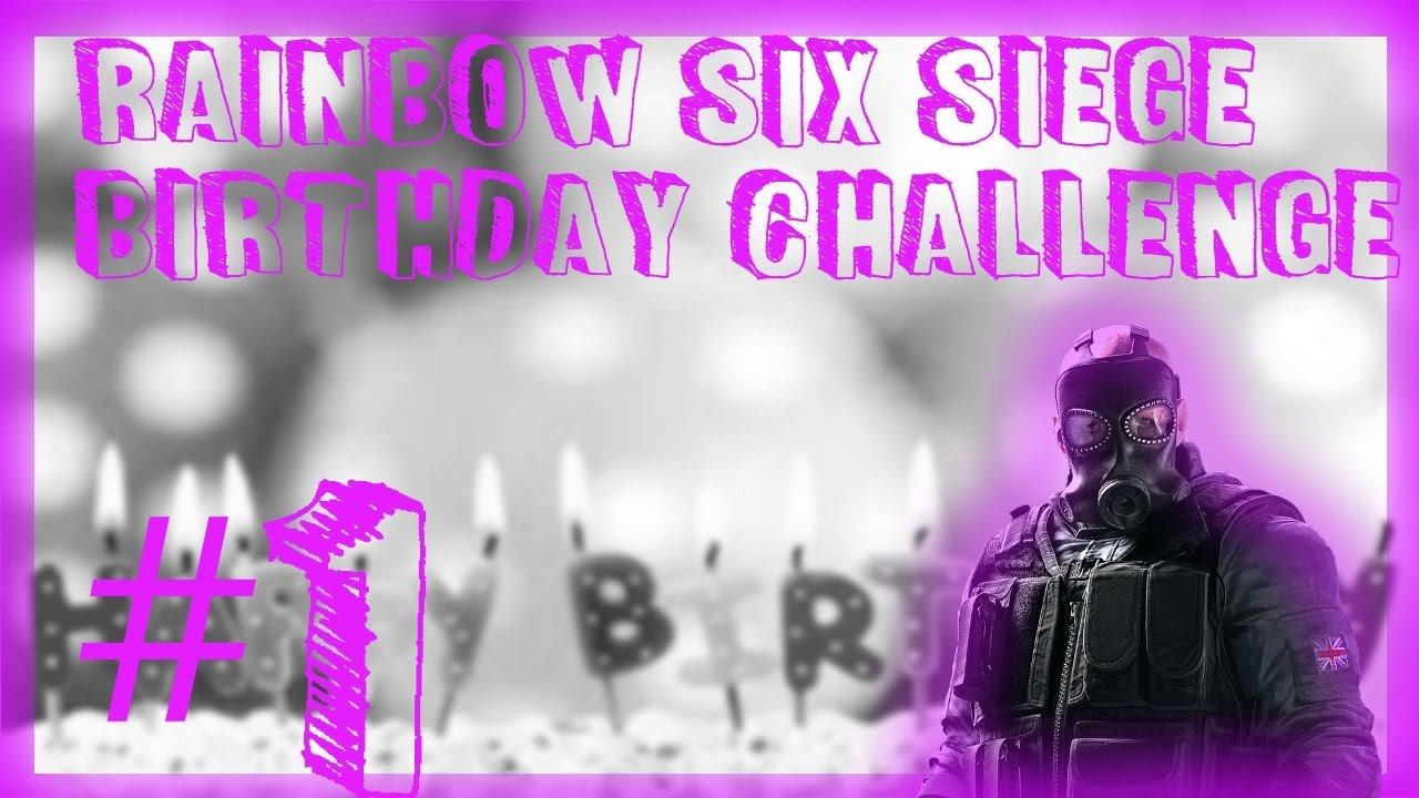 Birthday Challegne Using Mute And Sledge ( Rainbow Six Siege) Road To Level 100 !! #2 смотреть онлайн